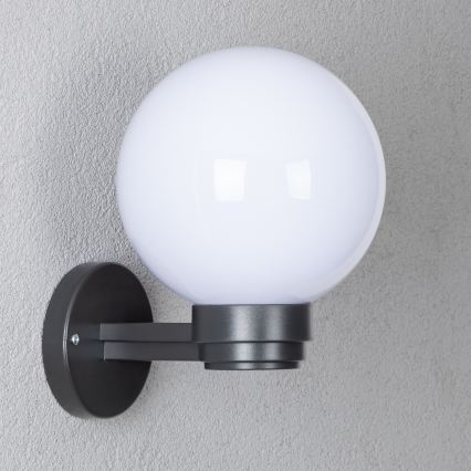 BRILAGI - LED RGBW dæmpbar udendørs væglampe HARBOR 1xE27/12W/230V 2700-6500K IP33 antracit/hvid