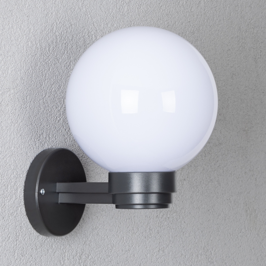 BRILAGI - LED RGBW dæmpbar udendørs væglampe HARBOR 1xE27/12W/230V 2700-6500K IP33 antracit/hvid