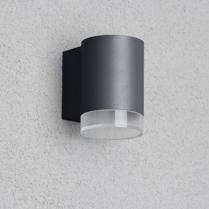 Brilagi - LED RGBW dæmpbar udendørs væglampe MATERA 1xGU10/4,8W/230V 3000K IP54 antracit + fjernbetjening
