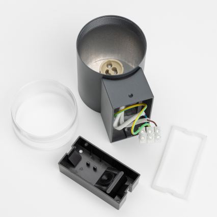 Brilagi - LED RGBW dæmpbar udendørs væglampe MATERA 1xGU10/4,8W/230V 3000K IP54 antracit + fjernbetjening