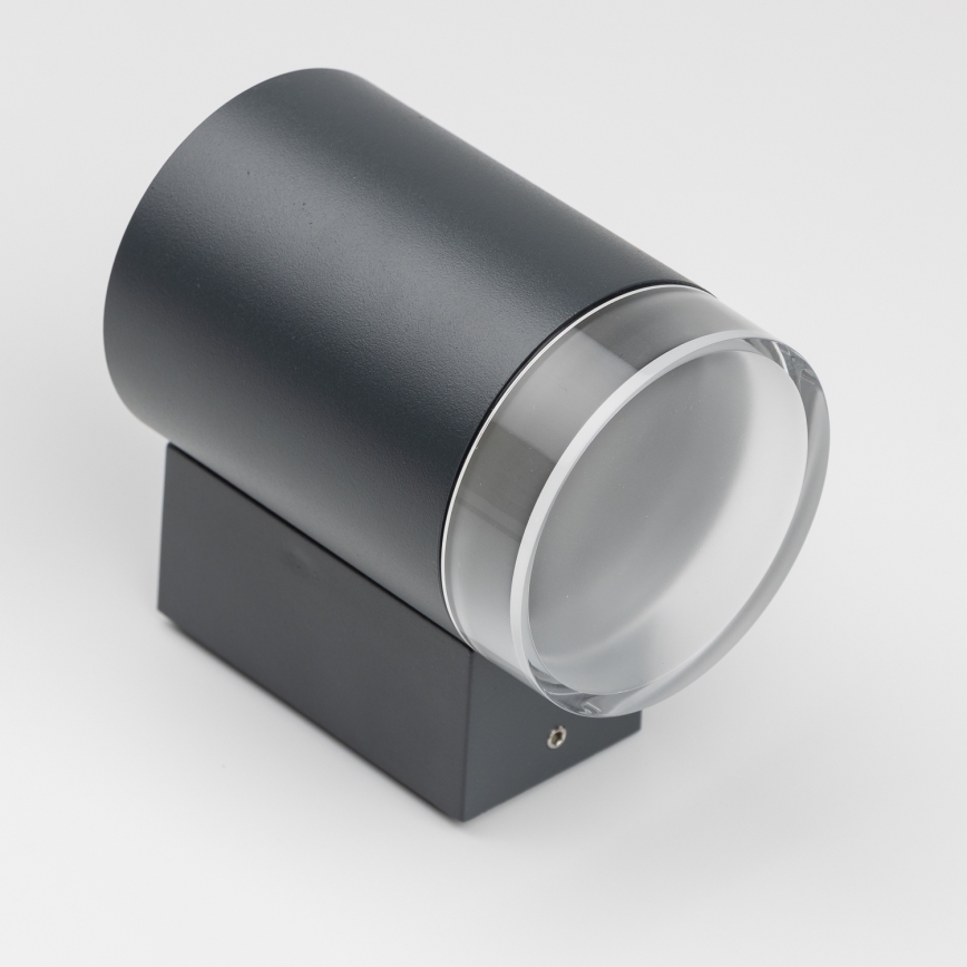 Brilagi - LED RGBW dæmpbar udendørs væglampe MATERA 1xGU10/6W/230V 3000K IP54 antracit + fjernbetjening