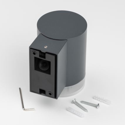 Brilagi - LED RGBW dæmpbar udendørs væglampe MATERA 1xGU10/6W/230V 3000K IP54 antracit + fjernbetjening