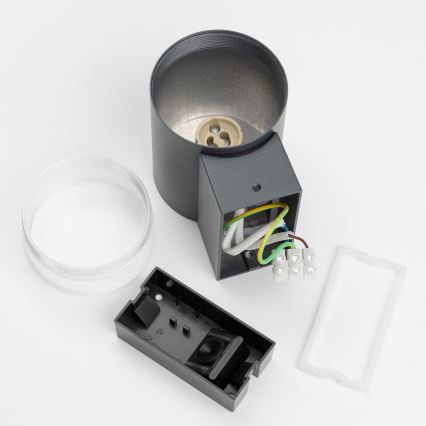 Brilagi - LED RGBW dæmpbar udendørs væglampe MATERA 1xGU10/6W/230V 3000K IP54 antracit + fjernbetjening