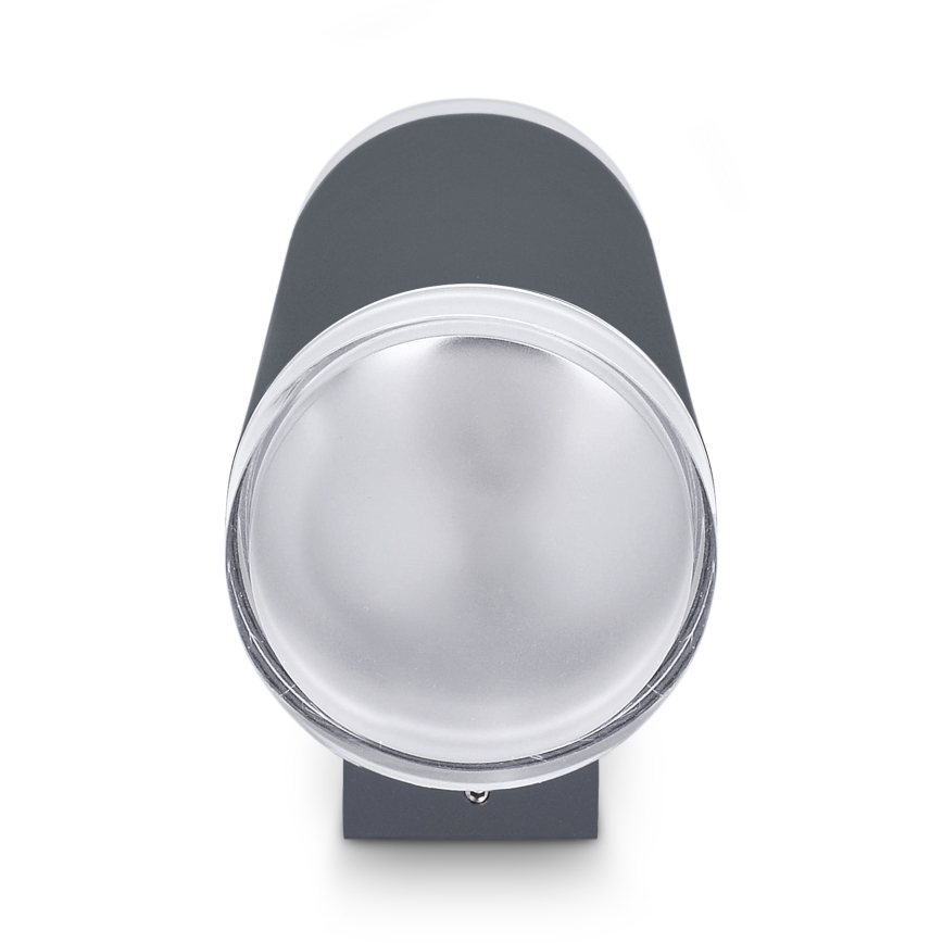 Brilagi - LED RGBW dæmpbar udendørs væglampe MATERA 2xGU10/4,8W/230V 3000K IP54 antracit + fjernbetjening