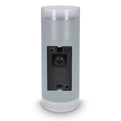 Brilagi - LED RGBW dæmpbar udendørs væglampe MATERA 2xGU10/4,8W/230V 3000K IP54 grå + fjernbetjening