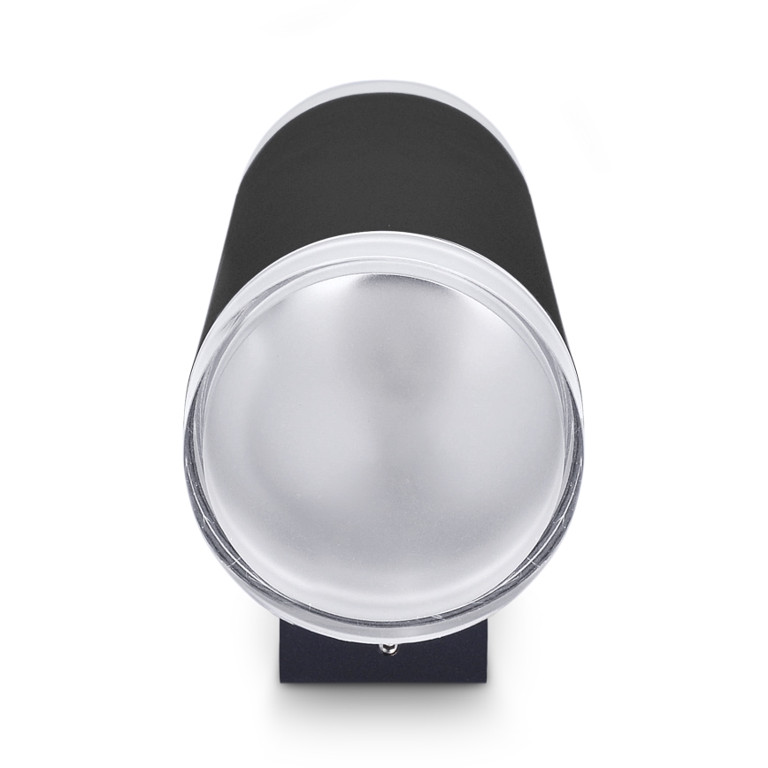 Brilagi - LED RGBW Dæmpbar udendørs væglampe MATERA 2xGU10/4,8W/230V 3000K IP54 sort + fjernbetjening