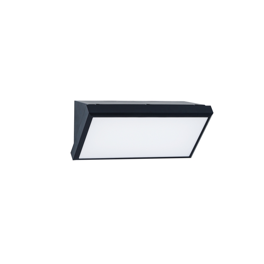 Brilagi - LED RGBW dæmpbar udendørs væglampe TRIANGLE 1xE27/9W/230V 2700-6500K IP65 sort