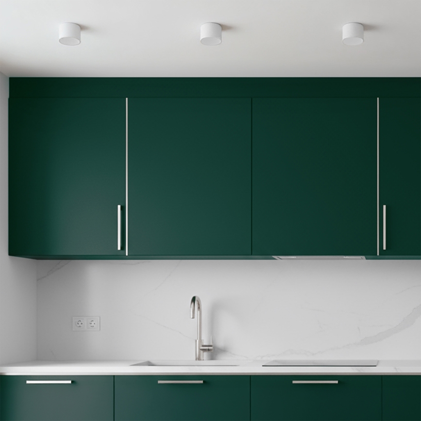 Brilagi - LED SMOOTH spotlampe 1xGX53/15W/230V hvid