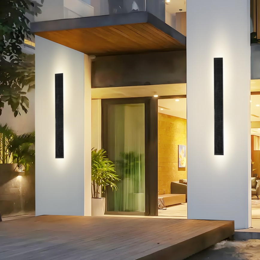 Brilagi - LED Dæmpbar solcelledrevet væglampe SUN LED/5,5W/230V 100 cm 6000 mAh IP44