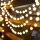 Brilagi - LED solcelledrevet dekorationslyskæde BUBBLE, 200 LED/8 funktioner, 20 m, IP65, varmhvid, 800 mAh