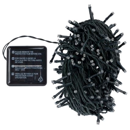 BRILAGI - LED solcelledrevet julekæde 200xLED/8 funktioner 22m 800 mAh IP65 varm hvid