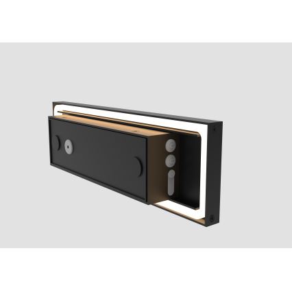 Brilagi - LED-dæmpbar solcelle-væglampe SUN LED/2,5W/3,7V 30 cm 2000 mAh IP44