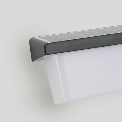 Brilagi - LED solcelle væglampe med sensor SUN RAY LED/6W/3,7V 2200 mAh IP44