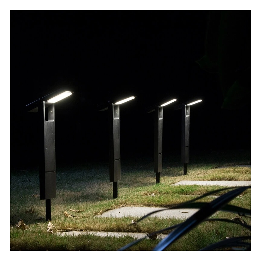 Brilagi - LED solcellelampe SOL SPIKE LED/4W/3,7V 2200 mAh IP44
