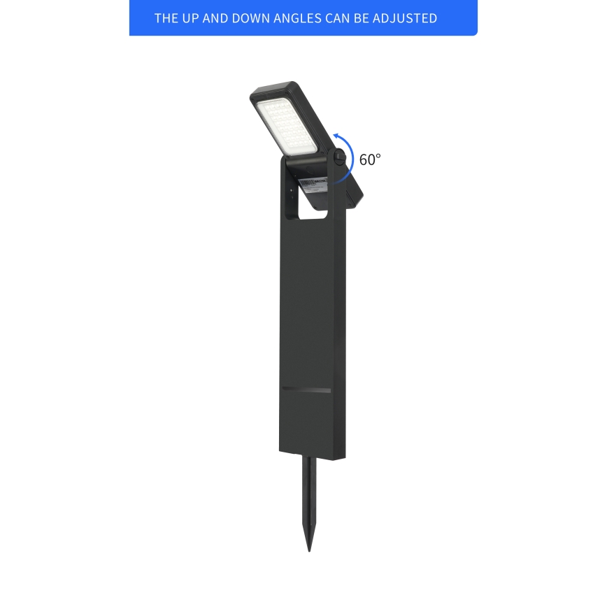 Brilagi - LED solcellelampe SOL SPIKE LED/4W/3,7V 2200 mAh IP44