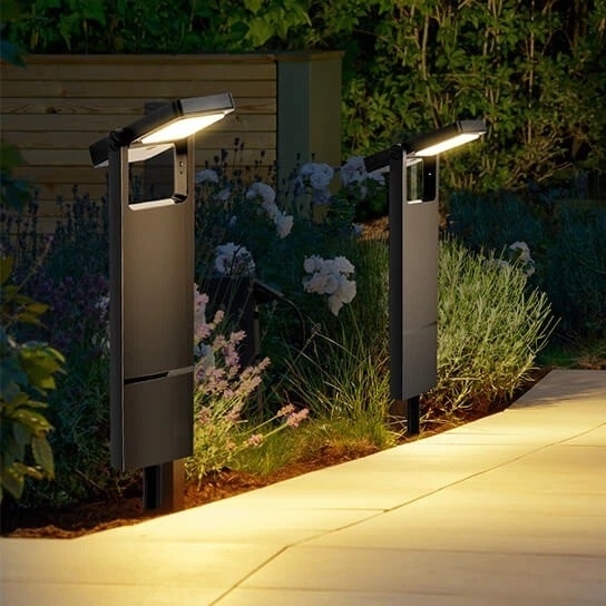 Brilagi - LED Solcellelampe SUN SPIKE LED/4W/3,7V 2200 mAh IP44