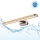 Brilagi - LED-spejlbelysning 3-i-1 WOODY MIRROR LED/12W/230V 60 cm IP44 blank krom/eg
