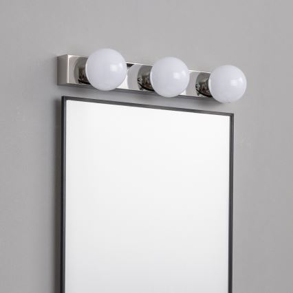 Brilagi - LED belysning til badeværelsesspejl HOLLYWOOD 3xLED/3W/230V 39 cm IP44 højglans krom