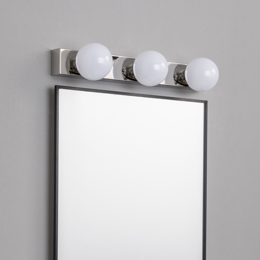 Brilagi - LED belysning til badeværelsesspejl HOLLYWOOD 3xLED/3W/230V 39 cm IP44 højglans krom