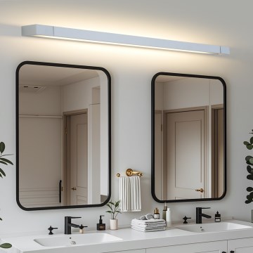 Brilagi - LED-spejlbelysning til badeværelse AQUA LINE LED/36W/230V 120 cm IP44 mat krom