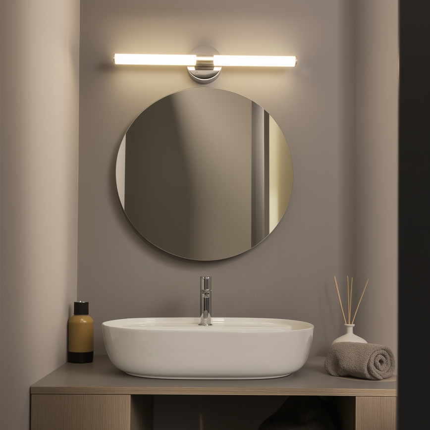 Brilagi - LARA LED spejlbelysning til badeværelse LED/10W/230V 60 cm IP44 blank krom