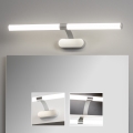 Brilagi - LED spejlbelysning til badeværelset 2-i-1 TUBEO LED/8W/230V 60 cm IP44 sølv