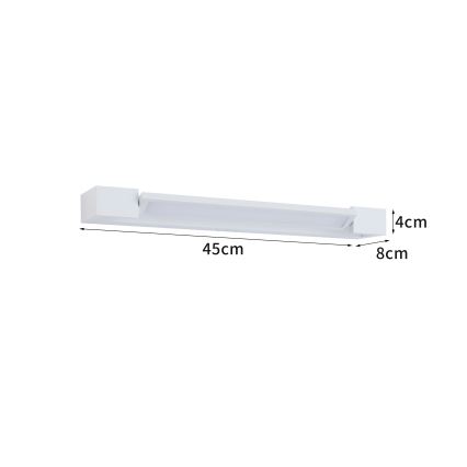 Brilagi - LED-spejlbelysning til badeværelse AQUA LINE LED/12W/230V 45 cm IP44 hvid CRI 90