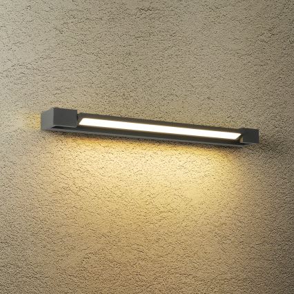 Brilagi - LED-belysning til badeværelsesspejl AQUA LINE LED/18W/230V 60 cm IP44 antracit CRI 90