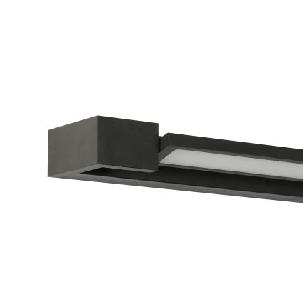 Brilagi - LED-belysning til badeværelsesspejl AQUA LINE LED/18W/230V 60 cm IP44 sort CRI 90