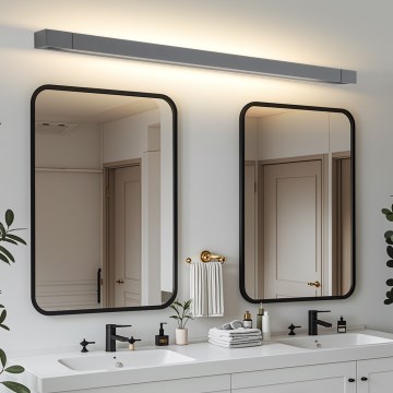 Brilagi - LED-spejlbelysning til badeværelset AQUA LINE LED/36W/230V 120 cm IP44 antracit