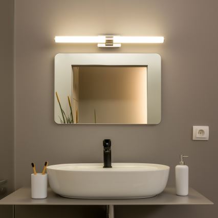 Brilagi - LED spejlbelysning til badeværelset DIANA LED/10W/230V 60 cm IP44 blank krom