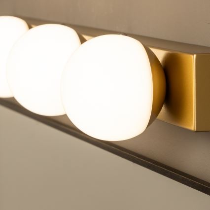 Brilagi - LED-belysning til badeværelsesspejl HOLLYWOOD 4xLED/3W/230V 53 cm IP44 guld