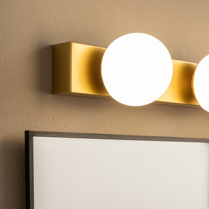 Brilagi - LED-belysning til badeværelsesspejl HOLLYWOOD 4xLED/3W/230V 53 cm IP44 guld