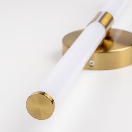 Brilagi - LED-belysning til badeværelsespejl LARA LED/10W/230V 60 cm IP44 guldfarvet