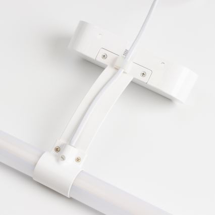 Brilagi - TUBEO 2-i-1 LED-spejlbelysning til badeværelset, 6 W, 230 V, 40 cm, IP44, hvid
