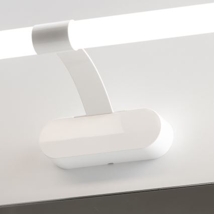 Brilagi - TUBEO 2-i-1 LED-spejlbelysning til badeværelset, 6 W, 230 V, 40 cm, IP44, hvid
