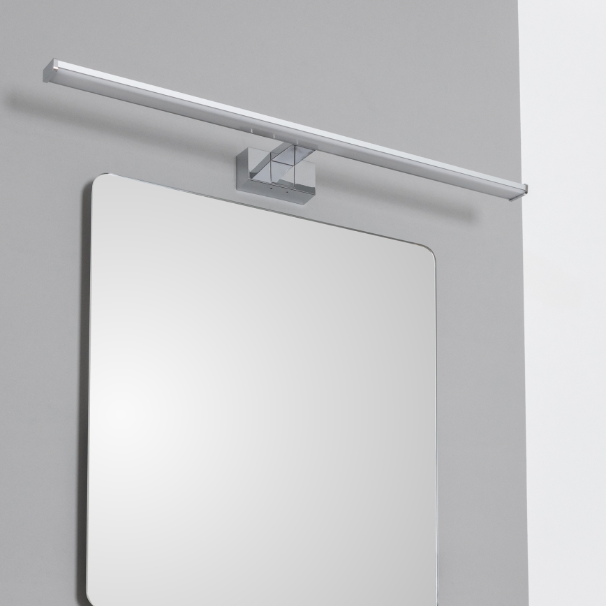 Brilagi - LED-belysning til badeværelsesspejl 3-i-1 VESTRA LED/15W/230V 80 cm IP44 blank krom