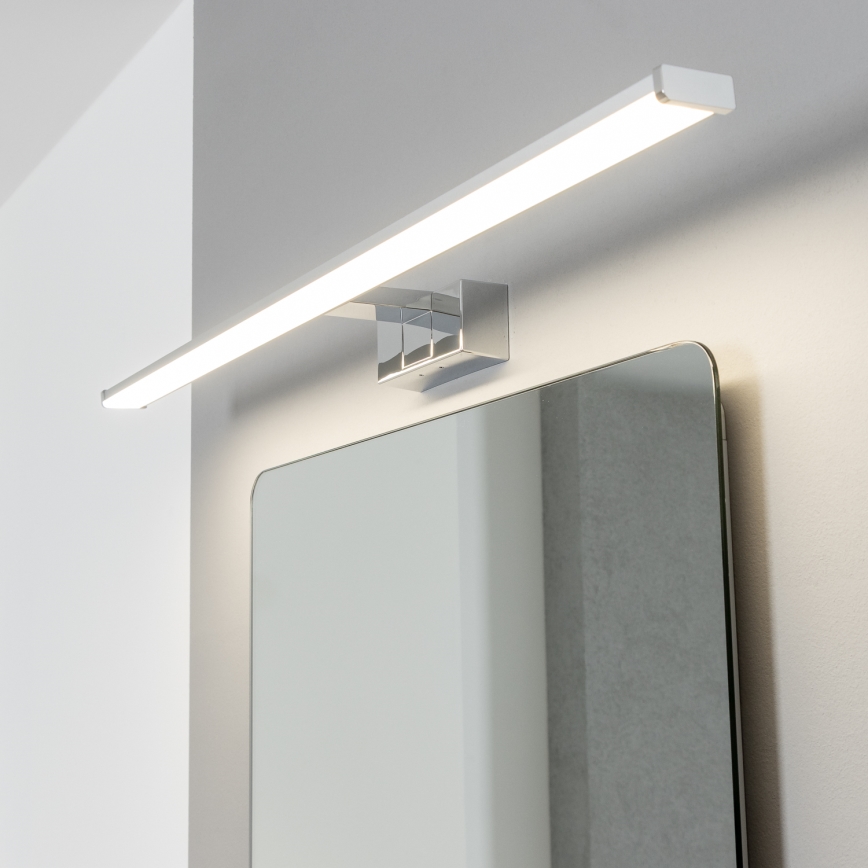 Brilagi - LED-belysning til badeværelsesspejl 3-i-1 VESTRA LED/15W/230V 80 cm IP44 blank krom