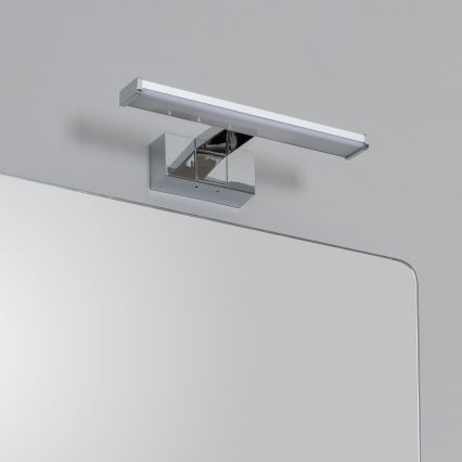 Brilagi - LED spejlbelysning 3-i-1 VESTRA LED/6W/230V 30 cm IP44 blank krom