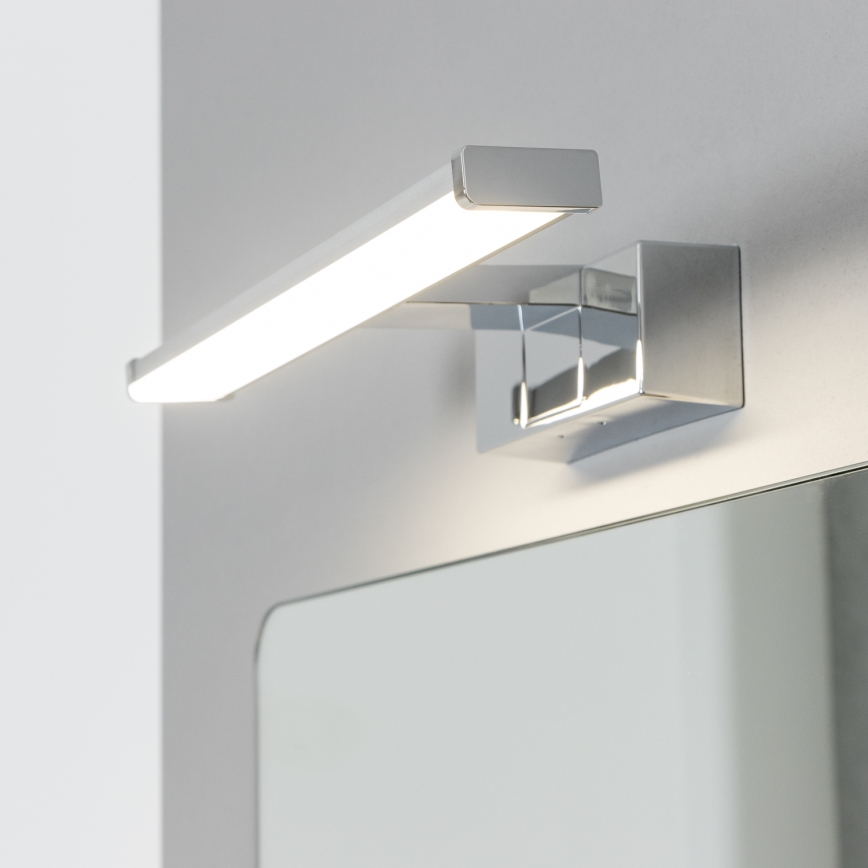 Brilagi - LED spejlbelysning 3-i-1 VESTRA LED/6W/230V 30 cm IP44 blank krom