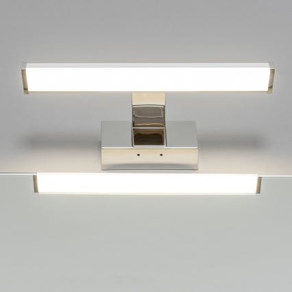 Brilagi - LED spejlbelysning 3-i-1 VESTRA LED/6W/230V 30 cm IP44 blank krom