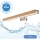 Brilagi - LED spejllampe til badeværelse WOODY MIRROR LED/12W/230V 60 cm IP44 eg/skinnende krom