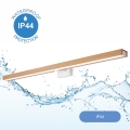 Brilagi - LED spejllampe til badeværelse WOODY MIRROR LED/15W/230V 90 cm IP44 eg/hvid