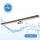 Brilagi - LED spejllampe til badeværelse WOODY MIRROR LED/15W/230V 90 cm IP44 eg/skinnende krom