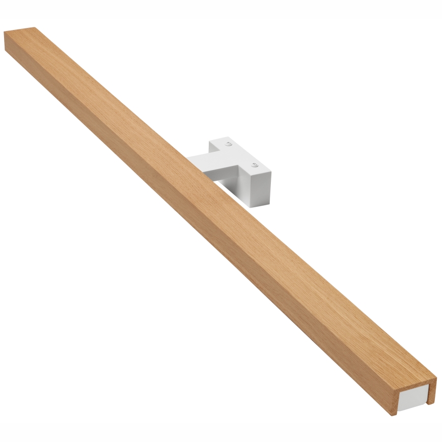 Brilagi - LED spejllampe til badeværelse WOODY MIRROR LED/15W/230V 90 cm IP44 eg/hvid