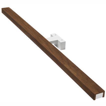 Brilagi - LED spejllampe til badeværelse WOODY MIRROR LED/15W/230V 90 cm IP44 eg kirsebær/hvid