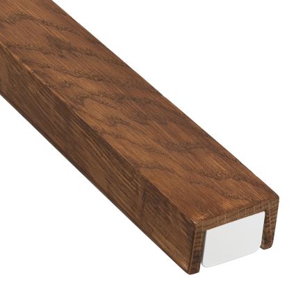 Brilagi - LED spejllampe til badeværelse WOODY MIRROR LED/15W/230V 90 cm IP44 eg kirsebær/hvid