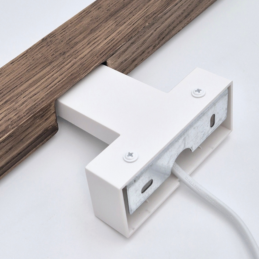 Brilagi - LED spejllampe til badeværelse WOODY MIRROR LED/8W/230V 40 cm IP44 eg/hvid