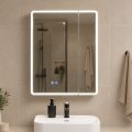BRILAGI - LED-spejlskab med indbygget belysning BRONTE DOUBLE 60x75 cm