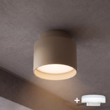 BRILAGI - LED-spot BACKLIT 1xGX53/15W/230V + LED/3W Ø 8 cm beige
